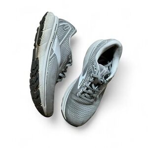 Brooks Ghost 14 Womens Grey Neutral Running Shoes 1203561B050 Size 8